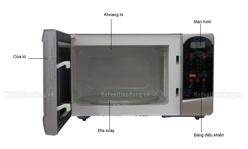 Lò Vi Sóng Điện Tử Không Nướng Sharp R-25D1(S)VN - Ảnh 26